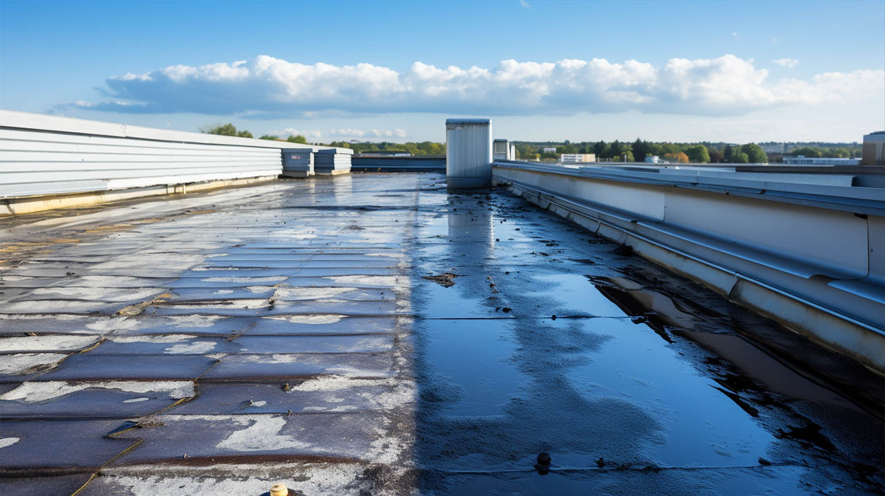 Finding a Leak on a Flat Roof: The Expert Guide