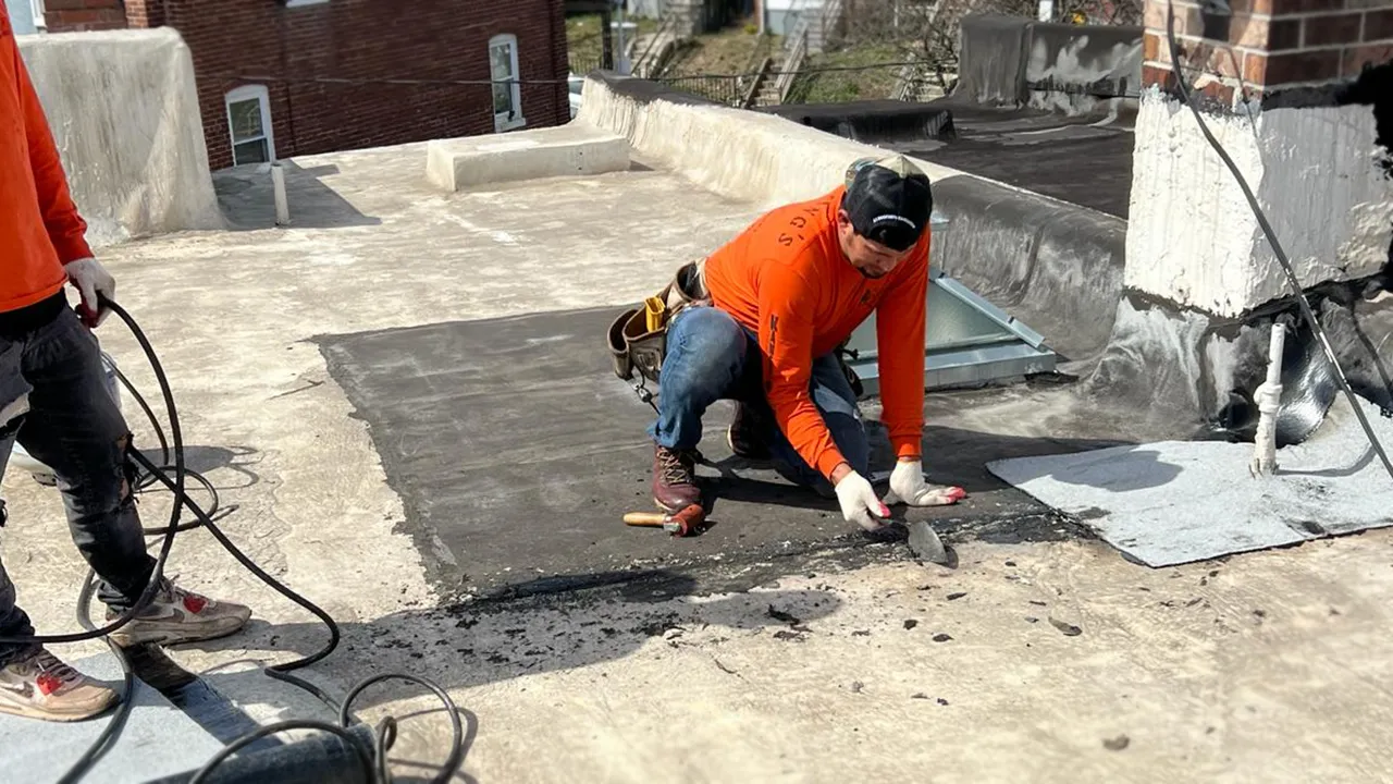kanga-roofing-11 flat roof replacement columbia md