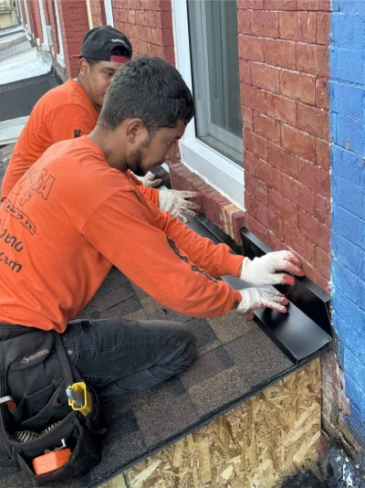 kangaroof-07 Roof repairs for a Baltimore home by KangaRoof roofers
